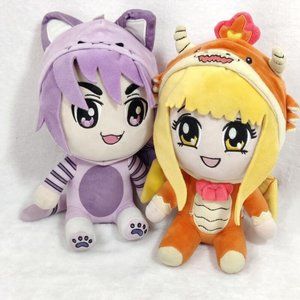 inquisitor master plush Purple Bat Cat Orange Dragon